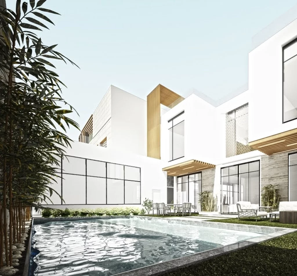 تصميم فيلا سكنية حديثة