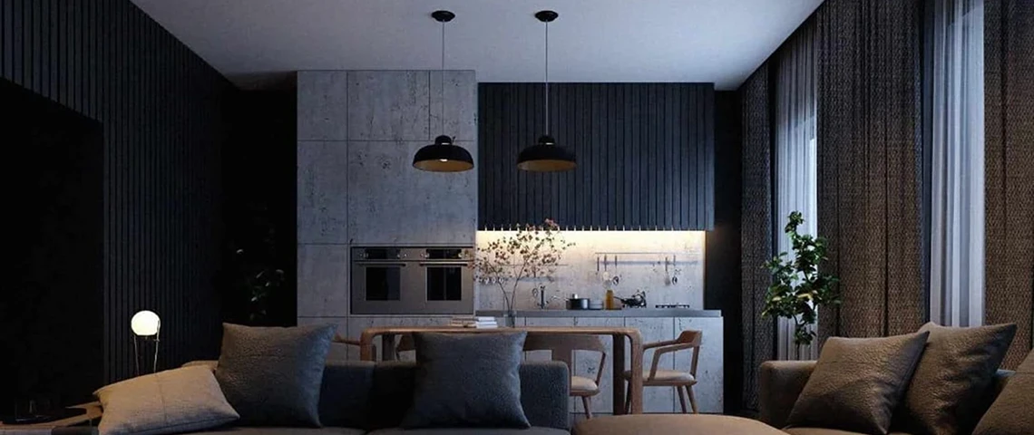 مجمع سكني وتجاري بتصميم معماري معاصر