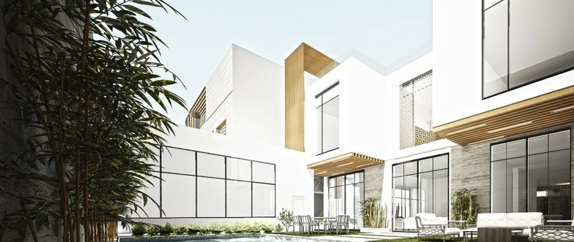 تصميم فلل سكنية حديثة