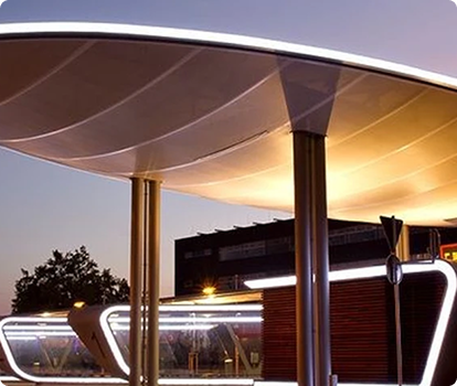 محطات وقود وكهرباء